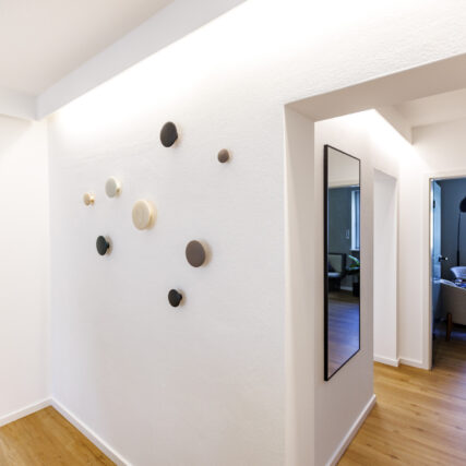 Garderobe der Praxis Zahnheilkunde Moosburg