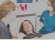 Endodontie: Patientin wird von Frau Voit behandelt.
